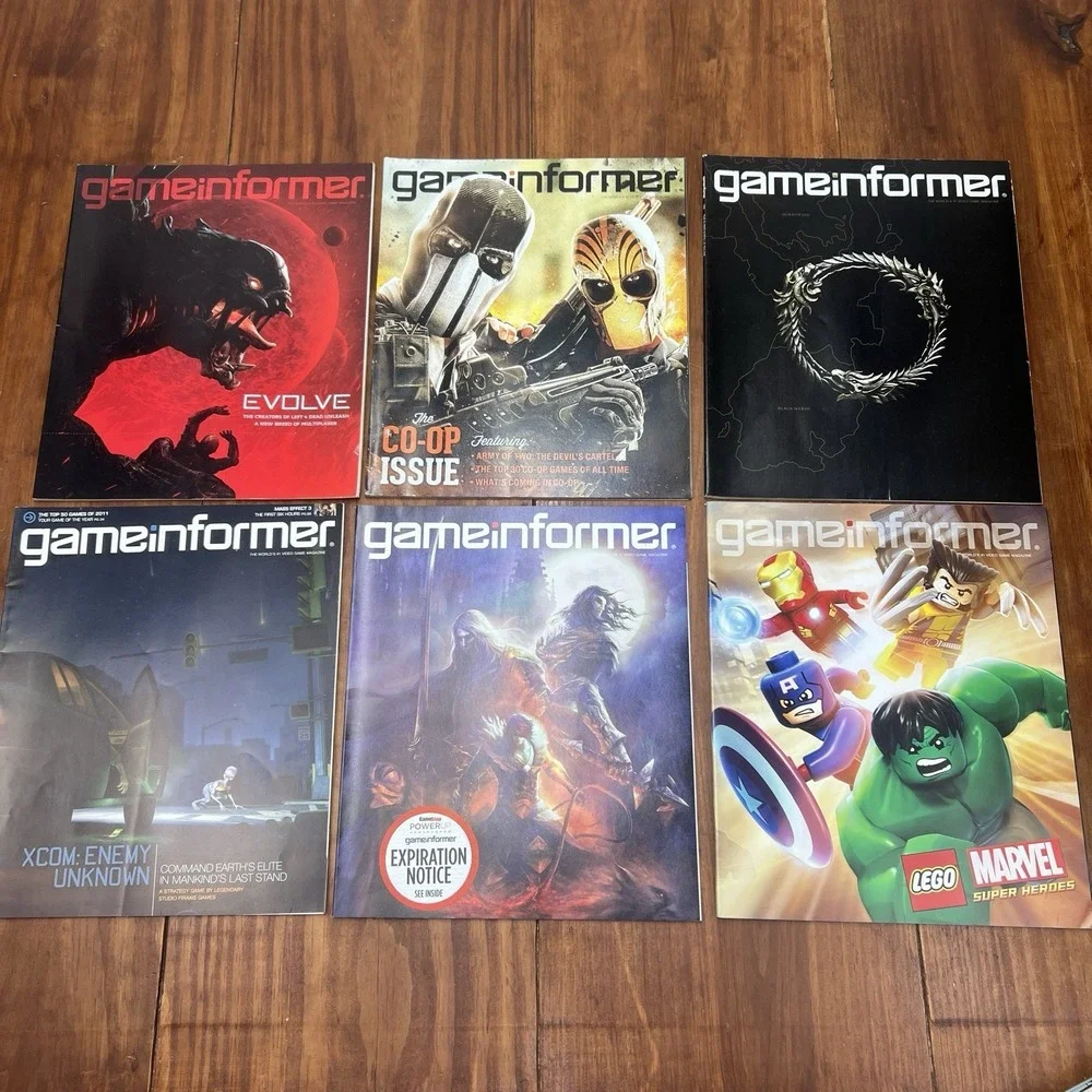 Game Informer Magazine Lot 29 Issues GTA V Mario Halo Batman Last of Us Fortnite
